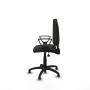 Chaise de Bureau Piqueras y Crespo Aýna AS bali negro brazos fijos base poliamida topes Noir