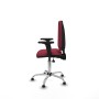 Office Chair Piqueras y Crespo Aýna AS bali granate brazos 2D base cromada topes Maroon