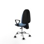 Chaise de Bureau Piqueras y Crespo BFN05RN Bleu ciel