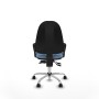 Chaise de Bureau Piqueras y Crespo BFN05RN Bleu ciel