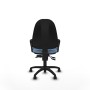 Chaise de Bureau Piqueras y Crespo BFN01RP Bleu ciel