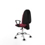 Chaise de Bureau Piqueras y Crespo BFN05RP Bordeaux