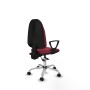 Chaise de Bureau Piqueras y Crespo BFN05RP Bordeaux