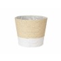 Planter Ibergarden 86434 White Rope Plastic 19,5 x 17,5 x 19,5 cm 19,5 x 16,5 x 19,5 cm (24 Units)