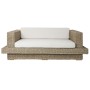 Canapé de jardin Home ESPRIT Naturel 192 x 105 x 63 cm