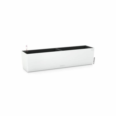 Pot Lechuza Blanc polypropylène Rectangulaire
