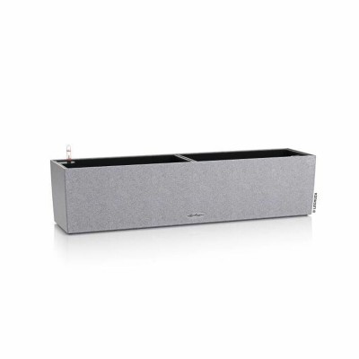 Pot Lechuza Gris polypropylène Rectangulaire