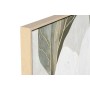 Cadre Home ESPRIT Blanc Vert Fleur Shabby Chic (2 Unités)