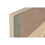 Cadre Home ESPRIT Vert Beige Abstrait Urbaine 80 x 3,8 x 80 cm (2 Unités)
