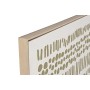 Cadre Home ESPRIT Blanc Beige Urbaine 103 x 4,5 x 143 cm (2 Unités)