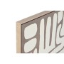 Cadre Home ESPRIT Blanc Beige Abstrait Scandinave 60 x 3 x 90 cm (2 Unités)
