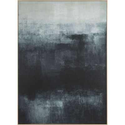 Painting Home ESPRIT Turquoise Abstract Modern 130 x 5 x 180 cm