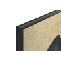 Painting Home ESPRIT Black Golden Hat 103 x 4,5 x 143 cm (2 Units)