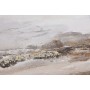 Cadre Home ESPRIT Blanc Marron Moderne Paysage 153 x 4,3 x 53 cm (2 Unités)