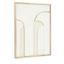 Cadre Home ESPRIT Blanc Naturel Moderne Scandinave 75 x 3,8 x 100 cm (2 Unités)