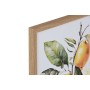 Cadre Home ESPRIT Jaune Blanc Vert Citron méditerranéen 30 x 1,8 x 40 cm (2 Unités)