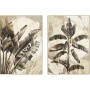 Cadre Home ESPRIT Blanc Beige Palmiers Tropical 103 x 4,5 x 143 cm (2 Unités)