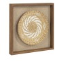 Painting Home ESPRIT White Beige Boho 35 x 3,6 x 35 cm (2 Units)