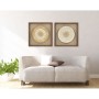 Painting Home ESPRIT White Beige Boho 35 x 3,6 x 35 cm (2 Units)