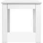 Dining Table Oslo White 80 x 77 x 80 cm
