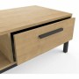 Table Basse Demeyere Noir 110,4 x 50 x 36,9 cm