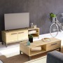 Table Basse Demeyere Noir 110,4 x 50 x 36,9 cm