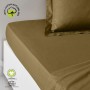 Drap housse TODAY Marron 180 x 200 cm
