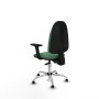 Chaise de Bureau Piqueras y Crespo B2D05RT Vert émeraude