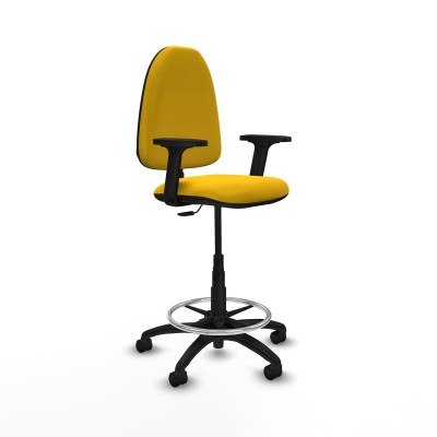 Chaise de Bureau Piqueras y Crespo B2D01RN Jaune