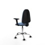Chaise de Bureau Piqueras y Crespo B2D05RP Bleu ciel