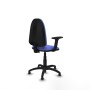 Chaise de Bureau Piqueras y Crespo B2D01RT Bleu clair