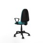 Office Chair Piqueras y Crespo BFN01RN Turquoise