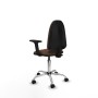 Chaise de Bureau Piqueras y Crespo B2D05RN Brun foncé