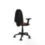 Chaise de Bureau Piqueras y Crespo B2D01RP Brun foncé