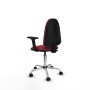 Chaise de Bureau Piqueras y Crespo B2D05RN Bordeaux