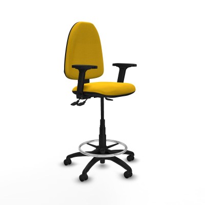 Chaise de Bureau Piqueras y Crespo B2D01RF Jaune Grande