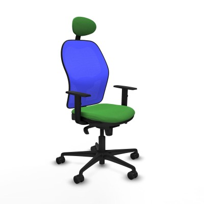 Office Chair with Headrest Jorquera Piqueras y Crespo 1D036N1 Green