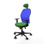 Office Chair with Headrest Jorquera Piqueras y Crespo 1D036N1 Green