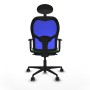 Office Chair with Headrest Jorquera Piqueras y Crespo 1D036N1 Green