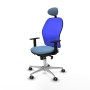 Office Chair with Headrest Jorquera Piqueras y Crespo 1D086G1 Sky blue