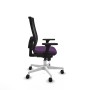 Chaise de Bureau Piqueras y Crespo 3D026N0 Violet
