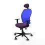 Office Chair with Headrest Jorquera Piqueras y Crespo 1D036G1 Purple