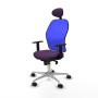 Office Chair with Headrest Jorquera Piqueras y Crespo 1D086N1 Purple