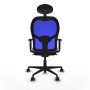 Chaise de Bureau avec Appui-tête Jorquera Piqueras y Crespo 1D036N1 Lila