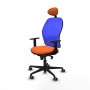 Chaise de Bureau avec Appui-tête Jorquera Piqueras y Crespo 1D036G1 Orange