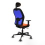 Chaise de Bureau avec Appui-tête Jorquera Piqueras y Crespo 1D036G1 Orange