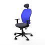 Chaise de Bureau avec Appui-tête Jorquera Piqueras y Crespo 1D036N1 Gris foncé