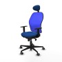 Office Chair with Headrest Jorquera Piqueras y Crespo 1D036G1 Blue