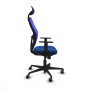 Office Chair with Headrest Jorquera Piqueras y Crespo 1D036G1 Blue