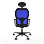 Chaise de Bureau avec Appui-tête Jorquera Piqueras y Crespo 1D036N1 Rose